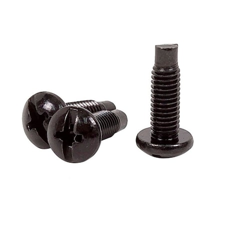 Monoprice 10/32 Screw for Rack_ 50 pcs Black 8621